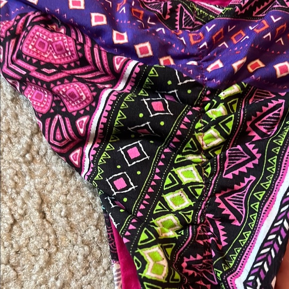 Colorful Patterned Bikini Set - Picture 4 of 5
